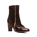 Chie Mihara Ewan 75mm leather ankle boots - Brown