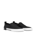 Dolce & Gabbana Custom 2.Zero perforated slip-on sneakers - Black