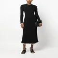 Proenza Schouler Silk Cashmere Skirt - Black