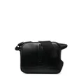 Calvin Klein embossed-logo messenger bag - Black