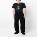 Ann Demeulemeester graphic-print cotton T-shirt - Black