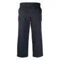 Paul Smith straight-leg organic-cotton trousers - Blue