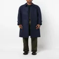Mackintosh Boston wool overcoat - Blue