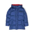 Dsquared2 Kids padded hooded jacket - Blue