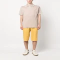 Kiton elasticated-waistband linen shorts - Yellow