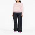 Sonia Rykiel rhinestone-embellished jumper - Pink