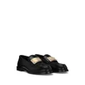 Dolce & Gabbana Bernini leather loafers - Black