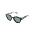 Etnia Barcelona The Kahlo round-frame sunglasses - Black