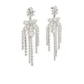 Rabanne chandelier crystal-embellished earrings - Silver