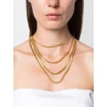 Sylvia Toledano Snake chain wraparound necklace - Gold