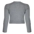 Nili Lotan intarsia-knit cashmere cardigan - Grey