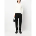 Moncler cable-knit wool jumper - White