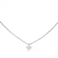 Nina Ricci 1980s heart pendant necklace - Silver