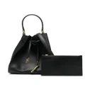 Lanvin Sequence leather tote bag - Black