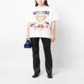 Moschino teddy bear-print cotton T-shirt - White