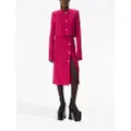 Nina Ricci high-waisted wool pencil skirt - Pink