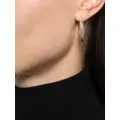 Jil Sander small hoop earrings - Silver