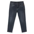 Roberto Cavalli Junior branded rear-pocket denim trousers - Blue