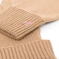 Dsquared2 monogram-detail gloves - Neutrals