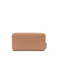 Armani Exchange logo-print zip-fastening wallet - Neutrals