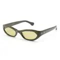 Port Tanger round-frame sunglasses - Green