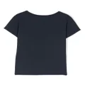 Michael Kors Kids logo-lettering embellished T-shirt - Blue