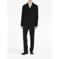 Burberry oversize tailored wool jacket - Black