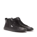 Diesel S-Athos Dv Mid leather sneakers - Black