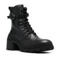 Moncler Envile 80mm leather boots - Black