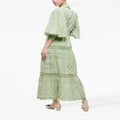 alice + olivia Lily shirt dress - Green