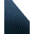 Giorgio Armani patterned-jacquard silk-blend tie - Blue