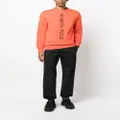 Moncler logo-embossed sweatshirt - Orange