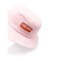 Kenzo logo-patch cotton bucket hat - Pink