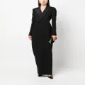 Ralph Lauren Collection double-breasted suit maxi dress - Black