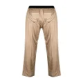 TOM FORD logo-waistband pyjama trousers - Neutrals