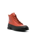 Camper Pix leather ankle boots - Red