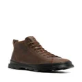 Camper Brutus leather ankle boots - Brown