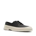 Camper Pix contrasting-sole lace-up shoes - Black