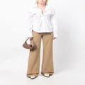 Nili Lotan mid-rise wide-leg trousers - Brown