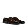 Dsquared2 patent leather derby shoes - Brown