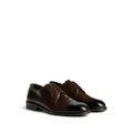 Dsquared2 patent leather derby shoes - Brown