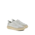 Ferragamo panelled low-top sneakers - White