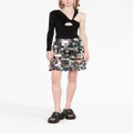Rabanne embellished chainmail miniskirt - Silver