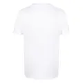 Moschino logo-tape cotton T-shirt - White