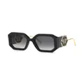 Philipp Plein Diva oversize-frame sunglasses - Black