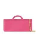 Marni Tropicalia leather wallet-on-chain - Pink