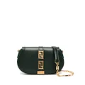 Versace Greca Goddess leather shoulder bag - Green
