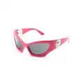 Versace Eyewear tinted cat-eye sunglasses - Pink