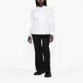 Alexander McQueen box-pleat cotton shirt - White