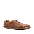 Camper ribbed lace-up shoes - Brown